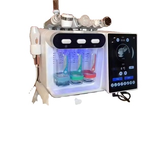 Appareil de beauté portable H2O2 Small Bubble 8 en 1 pour hydrothérapie, massage facial, hydradermabrasion, nettoyage en profondeur et lifting de la peau - Product Image 5