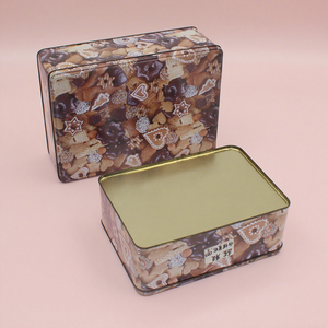 Custom Printed Eco-Friendly Tinplate <strong>Rectangular</strong> Cookie <strong>Biscuit</strong> Cake <strong>Tin</strong> Box Promotional Xmas Gift Decorative Metal Cans - Product Image 5