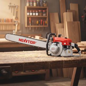 Motosierra Industrial a Gasolina, Motor de 105cc, 2 Tiempos, NT10500 OEM, Monocilíndrica, Profesional para Cortar Madera, Guía 36/42 - Product Image 1