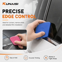 KUNAISI Raclette d'installation pour film vinyle automobile, outil d'application pour vitres de voiture, maison, bureau, nettoyage de films teintés et autocollants