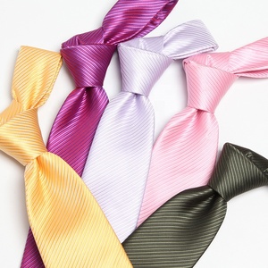 8cm Striped Lime <strong>Sage</strong> <strong>Green</strong> Solid Polyester Microfiber Necktie for Men Jacquard Woven Formal <strong>Tie</strong> - Product Image 5