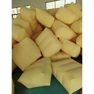 Inflatable Leg <b>Pillow</b> <b>Triangle</b> Shape Yellow 0.25Mm Thick PVC Filled For Bed Rest Support - Product Image 4