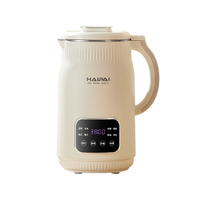 Machine à lait de soja multifonctionnelle à commande tactile, mixeur en acier inoxydable 304, pas de pré-cuisson ni de filtre requis, sert 4 personnes
