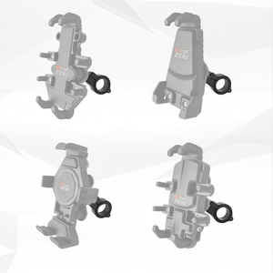 Support de guidon flexible en alliage d'aluminium étanche avec pince de fixation pour tube 17mm/25mm, compatible avec la boule TPU de 1'' de type B RAM Mount, noir - Product Image 5