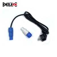 DELIFX Lance-flammes au gaz GPL pratique 1-3m, taux d'allumage élevé, contrôle de puissance DMX, machine à feu réel pour spectacles de rue