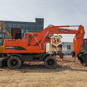 รถขุดล้อยาง Doosan DX150W-9 DH150W-7 มือสอง ขนาด 15 ตัน รถขุดมือสองสำหรับขาย - Product Image 1