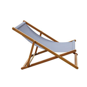Chaise longue en <span class=keywords><strong>bois</strong></span> à rayures colorées, accessoire pour salon <span class=keywords><strong>et</strong></span> plage, 1/12 - Product Image 6
