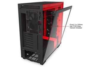 Offre Spéciale Boîtier PC Gaming <span class=keywords><strong>NZXT</strong></span> H710 ATX Mid Tower à Prix Abordable avec Refroidissement Liquide X73 et Panneau Latéral en Verre Trempé Simple Sideshow Release - Product Image 4