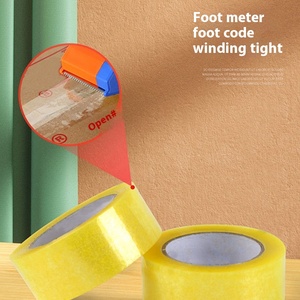 <strong>Wholesale</strong> Custom BOPP High Adhesion Hot Melt <strong>Tape</strong> Printed Transparent <strong>Brown</strong> Paper Packaging <strong>Tape</strong> Waterproof Feature for Sealing - Product Image 2