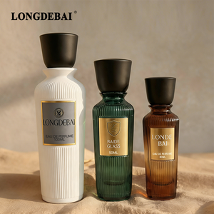 Botella de Perfume Árabe de Lujo Personalizada de Alta Gama, 30ml 50ml 100ml, Botellas de Perfume Vacías de Vidrio Blanco Redondas con Caja de Empaque - Product Image 3