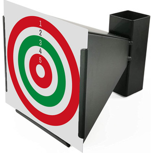 Archery Target Paper 5.5 Inches Bullseye Design For <b>Shooting</b> Practice Indoor Outdoor Use - Product Image 3