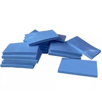 Feuille de silicone thermiquement conductrice grise pour la dissipation thermique des processeurs et des ordinateurs portables avec une excellente isolation