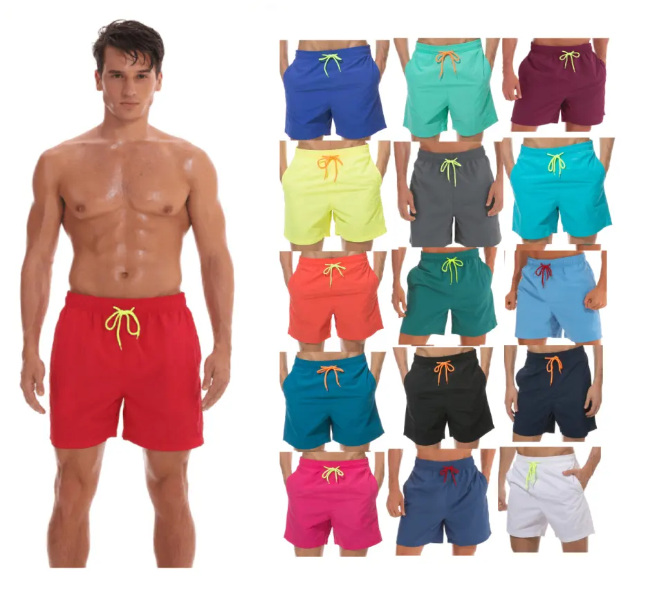 2024 new wholesales custom factory beach shorts board shorts men shorts with nylon fabric