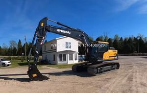 Excavatrice sur chenilles Hyundai HX210 d'occasion avec moteur Cummins, haute efficacité, 22,8 tonnes, en Chine - Product Image 2
