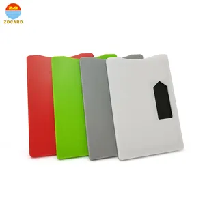 Kreditkarten-RFID-Sperr karten hülle Brieftasche ABS-RFID-Sperr hüllen