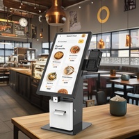 Machine interactive de kiosque de paiement de libre-service d'écran tactile de commande de bureau de 21.5 pouces pour le magasin commode