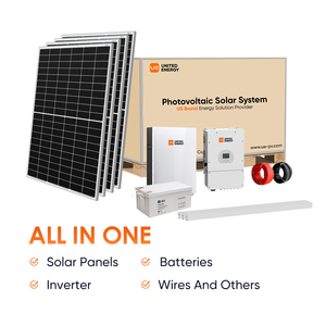 Système solaire domestique tout-en-un 5Kw 6Kw 8Kw 10Kw avec batterie lithium-ion, contrôleur MPPT hybride hors réseau, sortie 110-220V - Product Image 5
