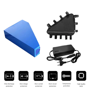 Customizable 72V 50Ah 200A BMS Triangle Lithium-Ion <b>Battery</b> Pack - High Capacity Long-Lasting Power Supply for E-Bikes - Product Image 4