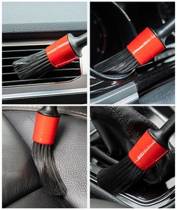 Spazzola per dettagli per la pulizia dell'auto dei <span class=keywords><strong>capelli</strong></span> di cinghiale naturale forniture per attrezzature per la pulizia degli interni prodotti per i dettagli - Product Image 4