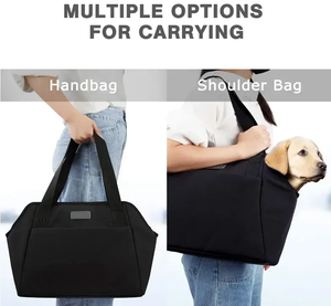 Vente en gros de logo personnalisé, portable et étanche pour <span class=keywords><strong>chien</strong></span>, fourre-tout, sac à bandoulière robuste pour animaux de compagnie, sac pour chat de qualité supérieure, sac de transport pliable pour animaux de compagnie - Product Image 5