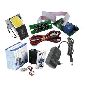 Temporizador JY-15B con Selector de Monedas, Placa Adaptadora de Corriente de 12V, Dispositivo de Control de Tiempo Multimoneda para Lavadoras, Máquinas Expendedoras y Juegos de Arcade - Product Image 1