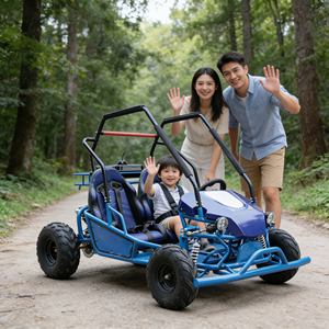 Kart à essence personnalisé et robuste avec suspension, kart à essence durable avec marche arrière pour les sports de plein air - Product Image 3