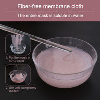Masque facial personnalisé à la vitamine C et au niacinamide pour éclaircir la peau, masque de nuit au collagène, soins de la peau