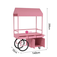 Comptoir de café mobile Yicheng Beauty avec tabouret de bar et machine