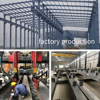 Kit de construction d'entrepôt préfabriqué en structure métallique, personnalisable, résistant à la corrosion, durée de vie de 25 à 50 ans, fabricant chinois