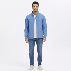 2026 New Arrival Softshell <b>Jacket</b> For <b>Men</b> Custom Made <b>Long</b> Sleeves Waterproof Lightweight Winter Wear - Product Image 1