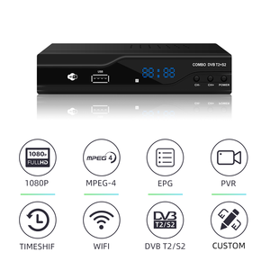 Hộp Chuyển Đổi Bộ Giải Mã TV Kỹ Thuật Số Mặt Đất DVB T2 DVB-T2 + S2 Kết Hợp Với DVB-T2 + S2 Set Top Box - Product Image 1