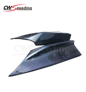 LÈVRE AVANT DE PARE-CHOCS AVANT EN FIBRE DE CARBONE DE STYLE CWS pour KIT DE CARROSSERIE <span class=keywords><strong>AUDI</strong></span> <span class=keywords><strong>A7</strong></span> 2009-2014 - Product Image 1