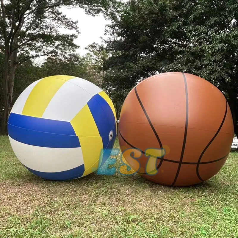 Bola Voli tiup PVC raksasa untuk permainan bola tiup Model pantai