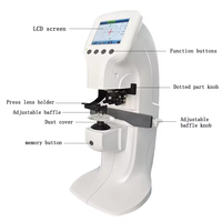 Alat Optik Amain AM-800 Focimeter Monitor Warna 3.5" Auto Lensmeter Digital Lensometer