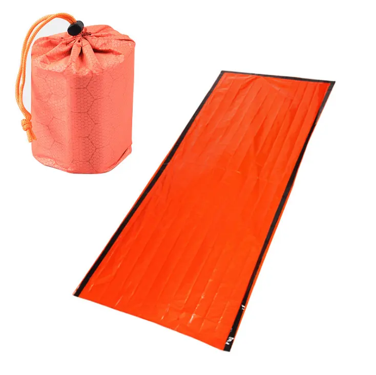 Outdoor Emergency Sleeping Bag Lightweight Survival Sleeping Bags Waterproof Thermal Emergency Blanket Survival Gear