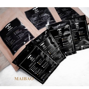 Servir unique verser sur Portable suspendu oreille goutte à goutte café thé filtre sac de haute qualité Mini jetable café goutte à goutte sac - Product Image 5