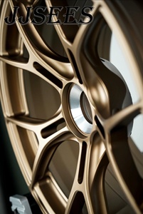 JJSEES Jantes en alliage forgé sur mesure 17-26 pouces Bronze Multi-branches Concaves Profondes pour BMW M3 Audi Mercedes <span class=keywords><strong>Dodge</strong></span> <span class=keywords><strong>Challenger</strong></span> - Product Image 5