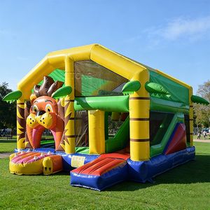 Castillo Inflable Comercial, Brincolín Inflable con Tobogán para Niños - Product Image 1