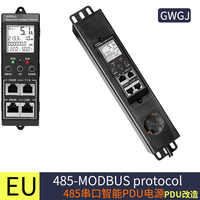 GWGJ IPDU-01 32A PDU intelligent à interface SNMP 485modbus, rétrofit commun, Telnet, tension, courant, puissance, compteur intelligent, centre de données