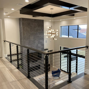 Balustrades en câble d'acier inoxydable <span class=keywords><strong>pour</strong></span> escaliers de jardin de pont de style moderne - Product Image 4