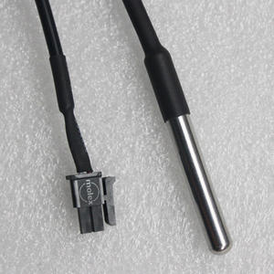 जे स्टेनलेस स्टील जांच एनालॉग तापमान सेंसर 3k ntc के साथ सिलिकॉन/pvc/tpe केबल चौड़े तापमान रेंज (-50c से + 150c) - Product Image 5