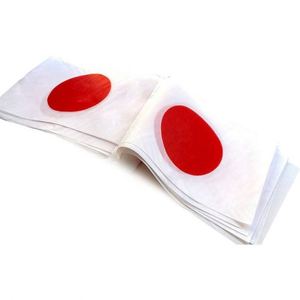 Bandera Rectangular Pequeña de Poliéster con Cordón, Estilo Japonés, para Decoración de Eventos en Interiores y Exteriores - Product Image 3