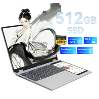 Nuovo Laptop di Alta Qualità con Intel N95 4-Core, Doppio Schermo 15.6"+7" IPS, 16GB RAM, Tastiera Retroilluminata in Inglese, Windows 11 Business