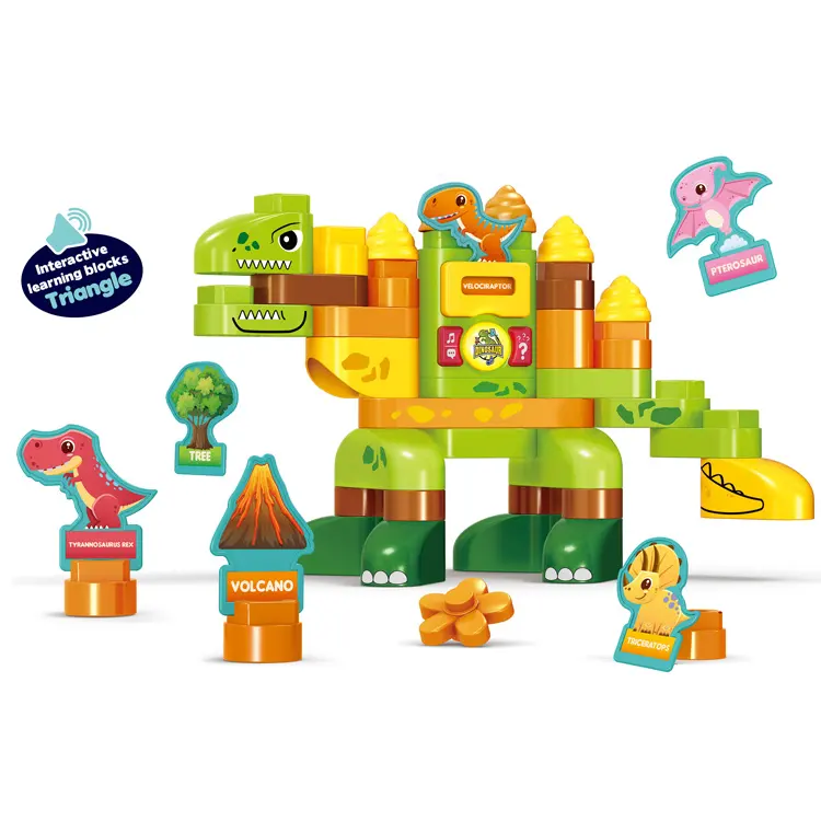 Plastic Kits Toys Low Price Jurassic Dinosaur Building Block Dinosaur Block Sets