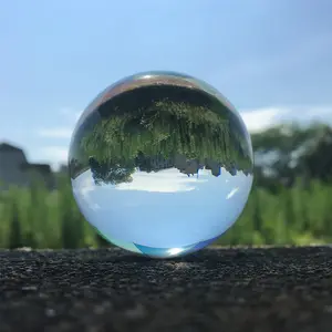 Honneur de cristal 80MM boules de jouet de thérapie transparentes boules magiques décoratives boule de cristal clair