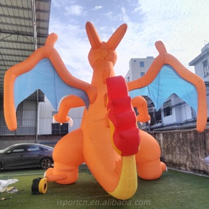 Dragón Inflable Gigante de Tamaño Personalizado, Dragón de Fuego Inflable, Dragón Volador Inflable, Modelo de Animal de Dibujos Animados para Actividades - Product Image 5