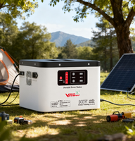Stasiun Tenaga Surya VMAXPOWER 300W Baterai Lithium Ion, Generator Energi Portabel untuk Penggunaan Rumah Tangga