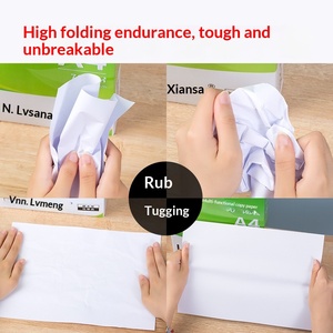 Carta da Copia <span class=keywords><strong>A4</strong></span> Green Shadow Bianca Spessa 70g/80g 500 Fogli/Confezione per Ufficio/Studenti Scatola all'Ingrosso - Product Image 4