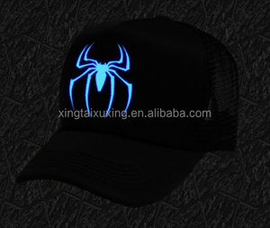 Chất Lượng Cao Tùy Chỉnh Bông Sáng Biểu Tượng Bóng Chày Mũ Phát Sáng Trong Bóng Tối <span class=keywords><strong>Hat</strong></span> - Product Image 3