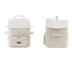 Midea Cuiseur Lent Électrique 4-5L Multifonction, Cuiseur Vapeur, pour Mijoter, Simmer, Préparer des Soupes et des Porridges, avec Minuteur, Fonction Maintien au Chaud et Double Bain-Marie - Product Image 1